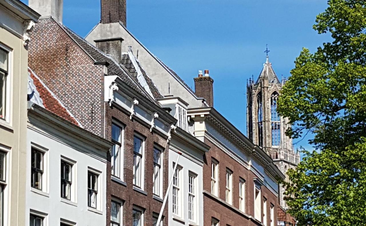 Large Historical Apartment & Canal Terrace Utrecht Kültér fotó